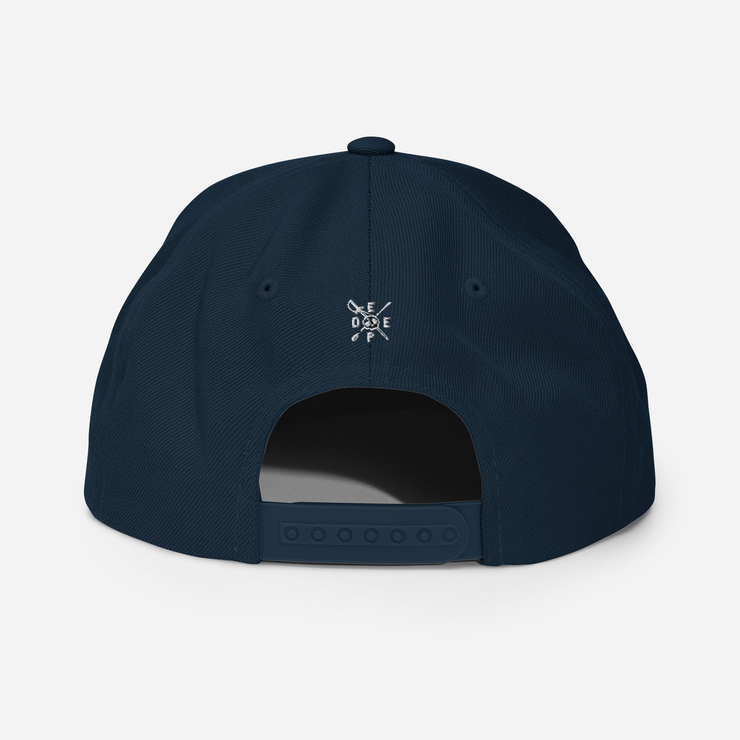 Snapback Hat, Front and Back Logo