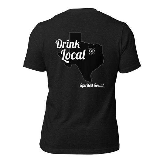 Unisex t-shirt Drink Local