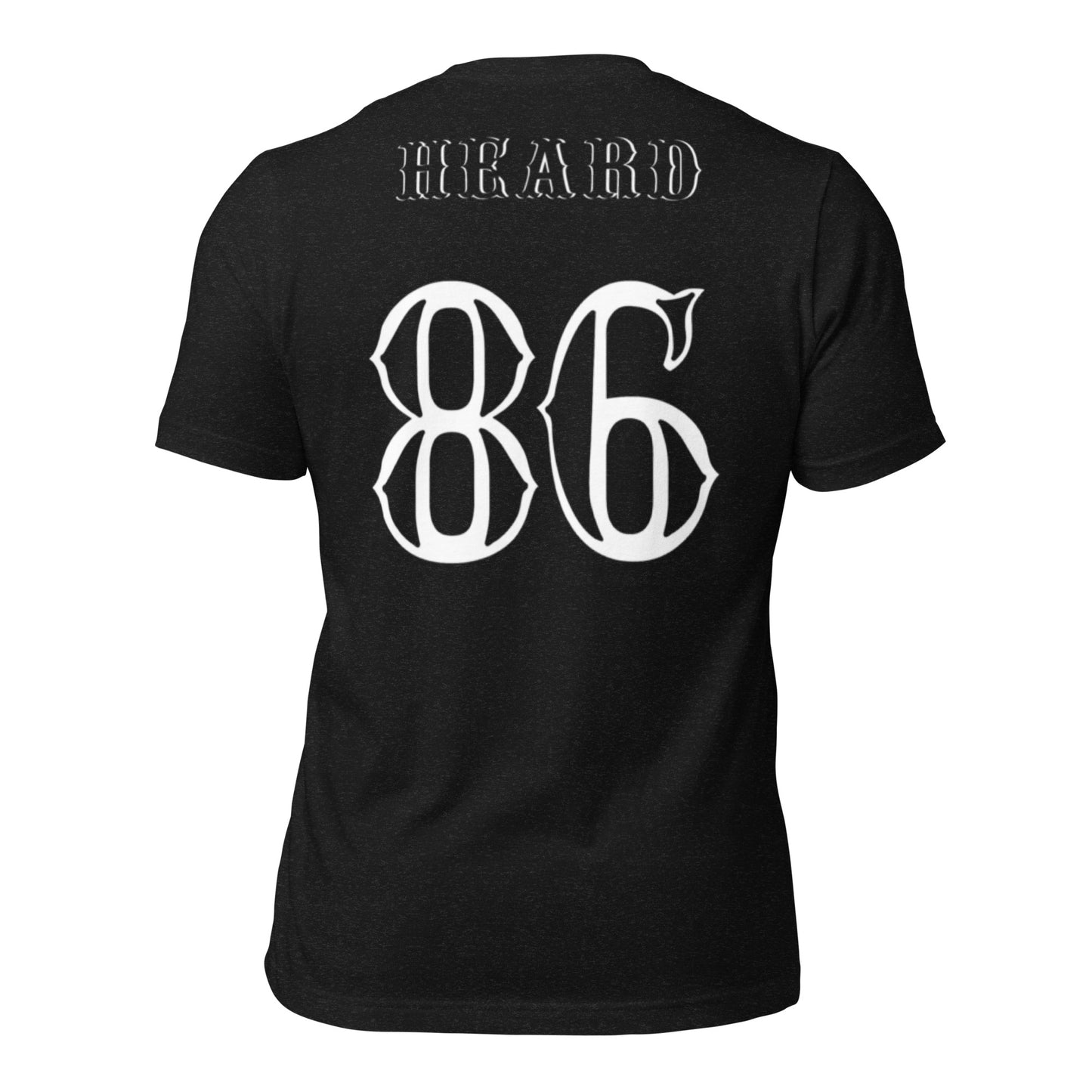 HEARD 86 Back Unisex t-shirt